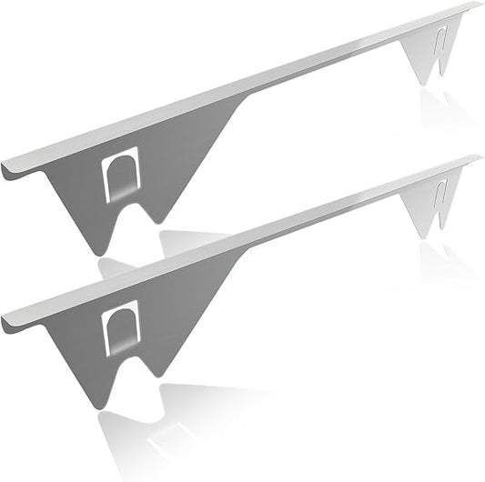 Stove Gap Covers Stainless Steel 2 Pack, Heat Resistant Oven Gap Filler Guards Trim Kit Between Stovetop and Counter