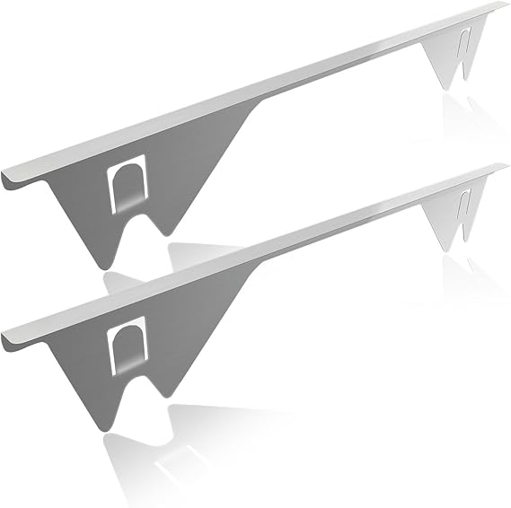 Stove Gap Covers Stainless Steel 2 Pack, Heat Resistant Oven Gap Filler Guards Trim Kit Between Stovetop and Counter