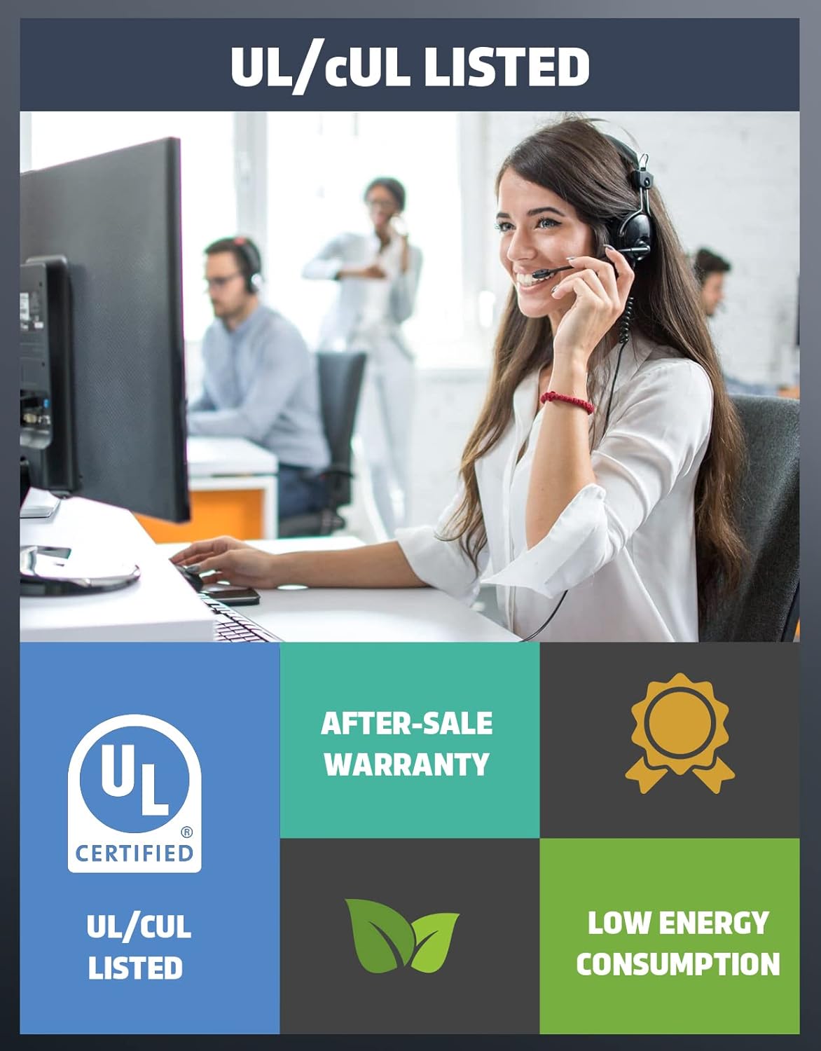 12" Wall Mounted Shutter Exhaust Fan with Thermostat and 3-Speed Control, 960CFM, 1200 SQF Ventilation for Attic, Shed, or Garage, Silver