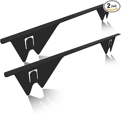 Stove Gap Covers Stainless Steel 2 Pack, Heat Resistant Oven Gap Filler Guards Trim Kit Between Stovetop and Counter