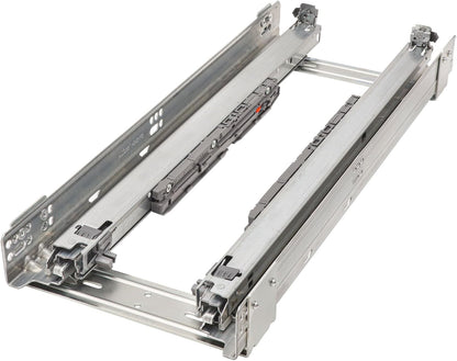 Rev-A-Shelf 5" Pull-Out Base Cabinet Storage Organizer, Wooden Spice Rack & Pantry Shelves with Soft-Close Slides, Model 448-BDDSC-5C