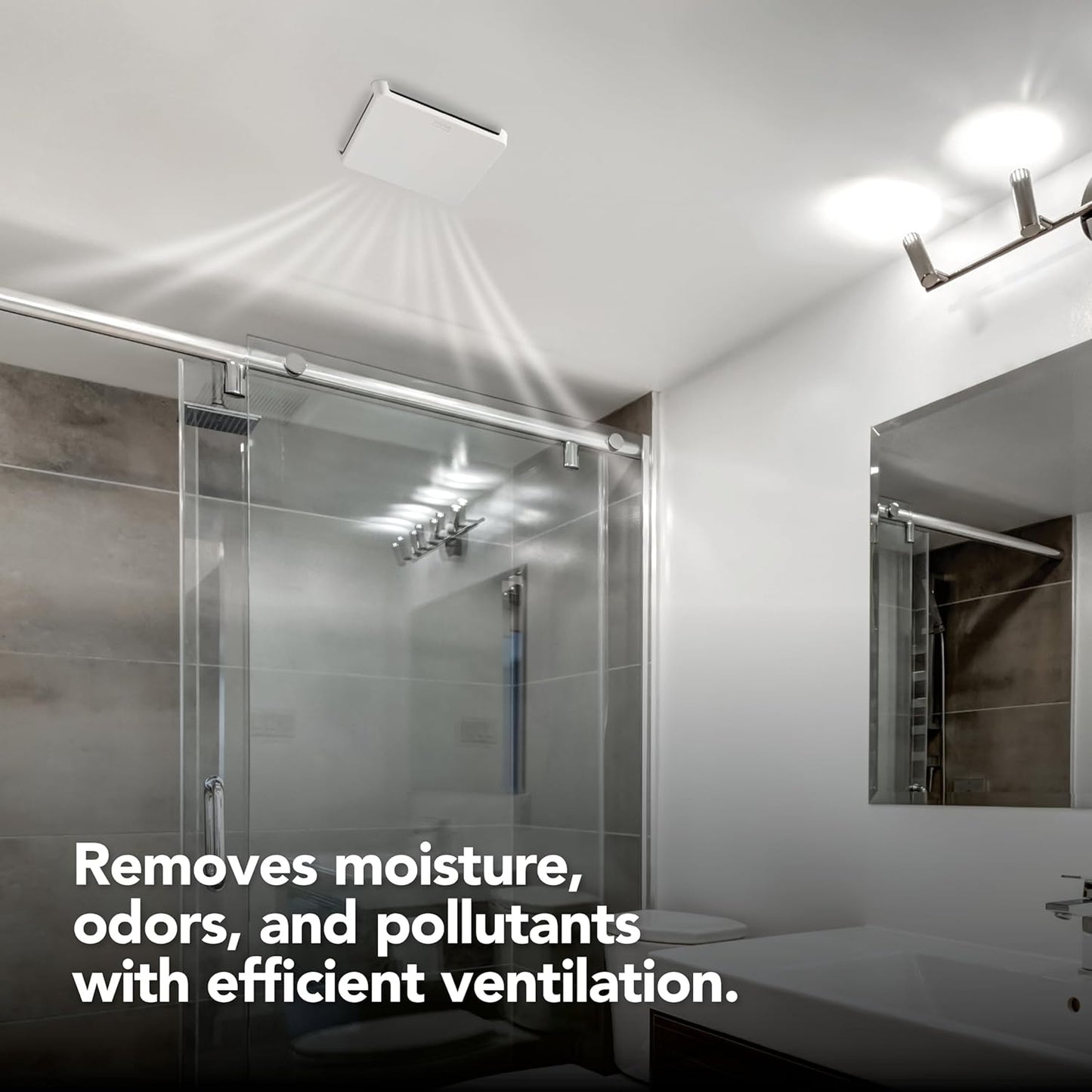 Bathroom Exhaust Fan, 50CFM Energy Star, 2.0 Sones