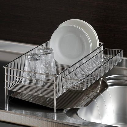 Stainless Steel Slim Vertical Drainer, 3-Piece Set